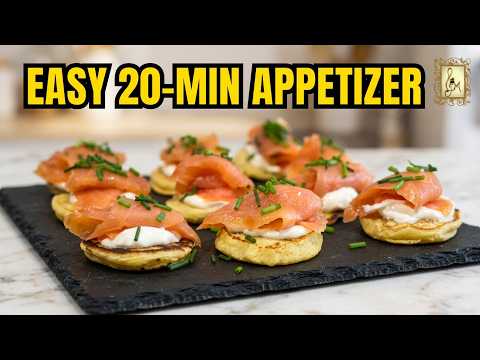 Easy Smoked Salmon Appetizer | Elegant Party Bites