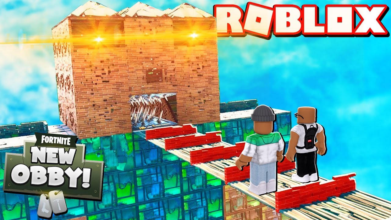 2 Player Fortnite Obby In Roblox Vloggest