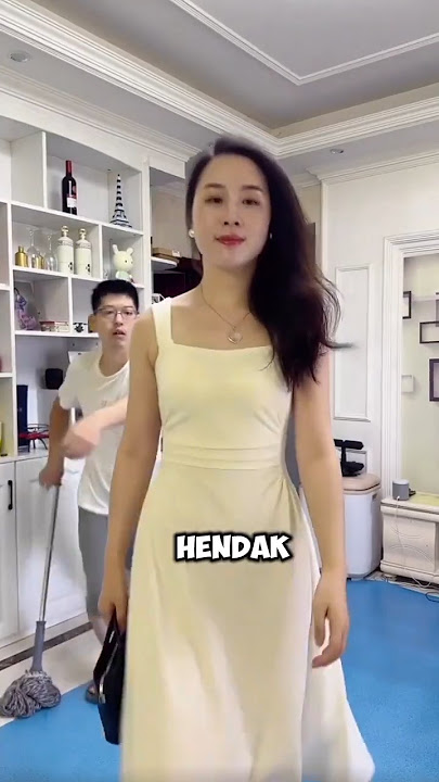 paksu yang perhatian kepada sang istri agar tidak terlihat orang lain #funnysholain #funny