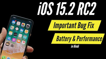 ios 15.2 rc 2 I Changes & Bug Fixes in Hindi I TechnoaddictsIndia