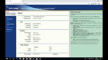 Configuracion Access Point TL-WA500G