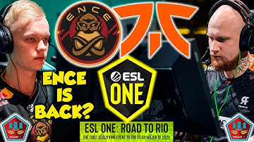 Allu IS A MONSTER!! 🇫🇮 ENCE vs 🇸🇪 Fnatic BEST MOMENTS - Mirage - ESL One: Road to Rio 2020