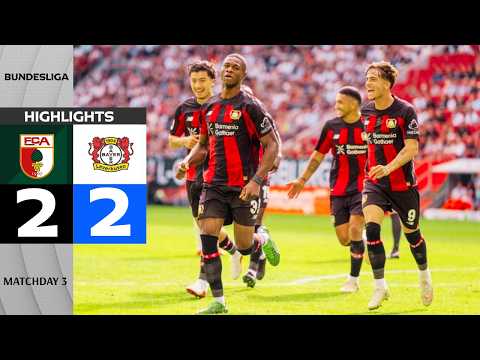 Augsburg - Bayer Leverkusen | 2-2 | Highlights | Bundesliga 2026-27 | augsburg leverkusen