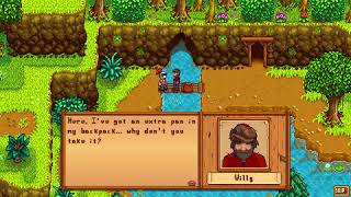 Stardew Valley:  What does Glittering Boulder Removed mean and what does it do