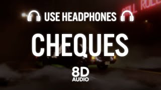 Shubh - Cheques (8D AUDIO)