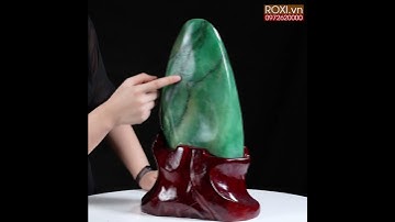 Đá thạch anh xanh trấn trạch 9,37kg