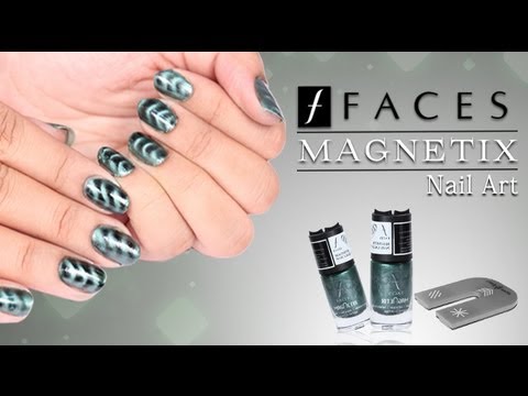 Faces Magnetix Nail Art - Do it Yourself | KhoobSurati.com