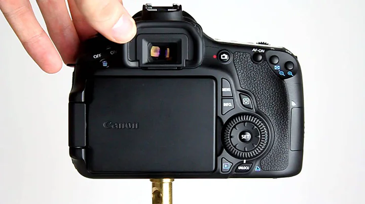 Canon EOS 60D Tutorial 1 - An Introduction To The Camera