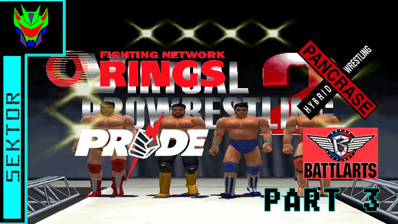 VIRTUAL PRO WRESTLING 2 Finishers PART 3 [Rings, Pancrase, PRIDE and BattlARTS]