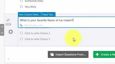 Qualtrics - How to add a text box to a multiple choice question