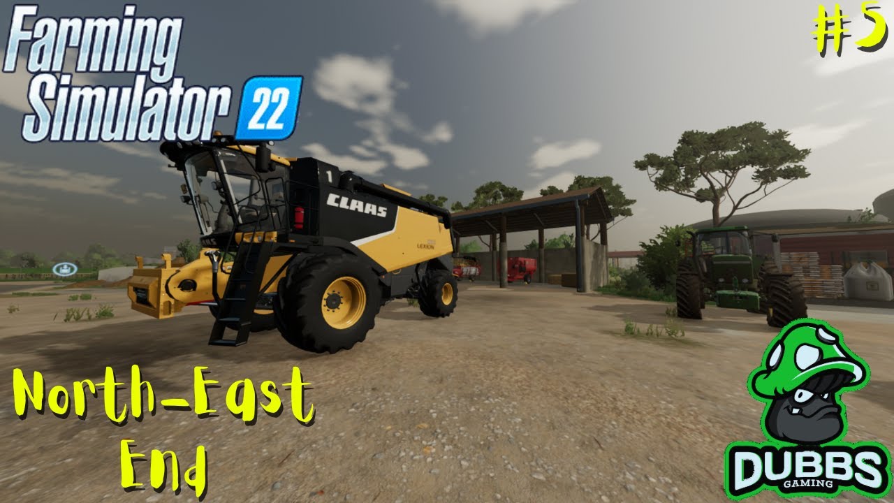 Farm simulator 22 north east end 5 fs22 time lapse series youtube