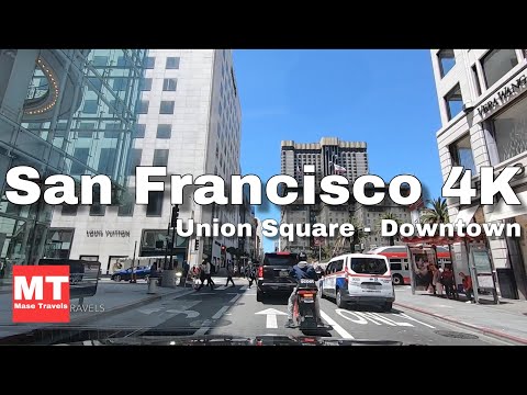 San Francisco Union Square | Geary Street Drive USA 🏆