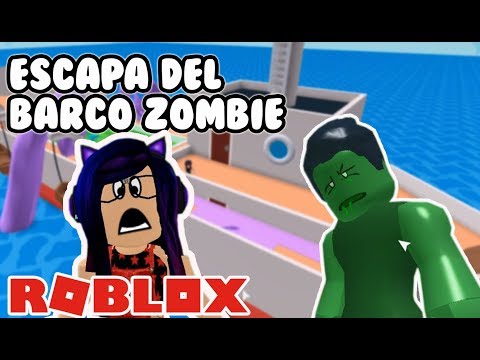 Escapa Del Barco Zombie Escape The Ship Obby Roblox En Español Kori - escape the temple obby roblox