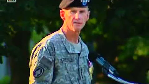 Stanley McChrystal - Retirement Speech (Complete)