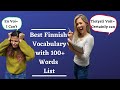 Best Finnish Vocabulary Hack: 100 Finnish Words You Actually Need @HerFinland