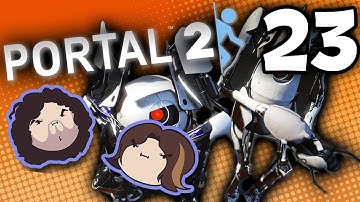Portal 2: Doing Bro Stuff - PART 23 - Game Grumps