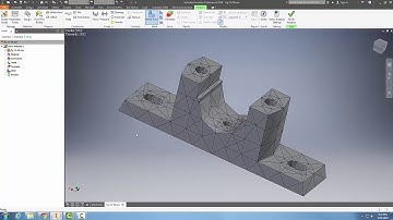 15-17 Meshing the Component   Mesh View