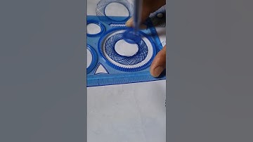 How many rotate my pen #satisfying #spirograph #spiroart #art #oddlysatisfying #spirography