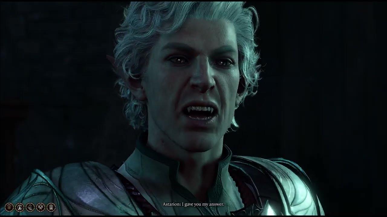 Astarion doesn t want to bite stinky drow baldur s gate 3 youtube