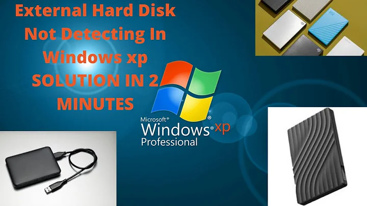 External Hard Disk Not Detecting In Windows xp , how can open external drive in windows xp solution