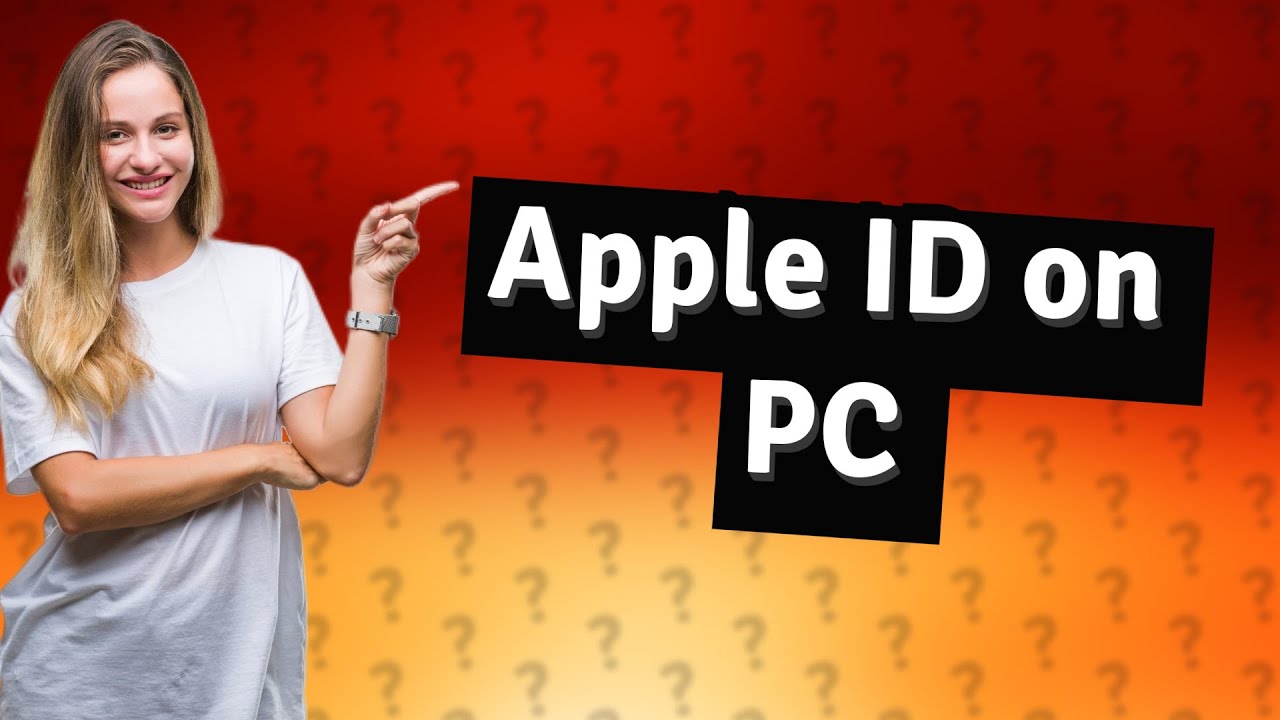 Can I Use My Apple ID On A PC YouTube Can I Use My Apple ID On A PC YouTube