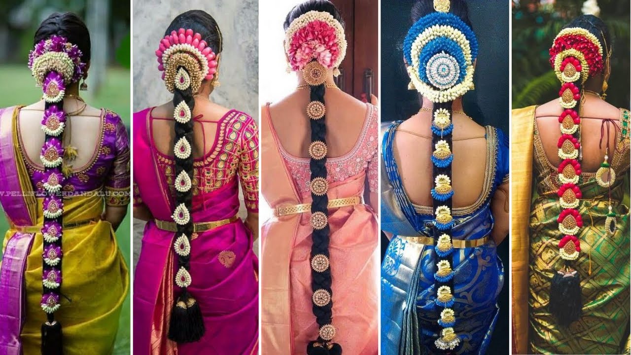 Latest South Indian Wedding Hairstyle 2022 | Bridal Hairstyles | Unique Hairstyle for Girls