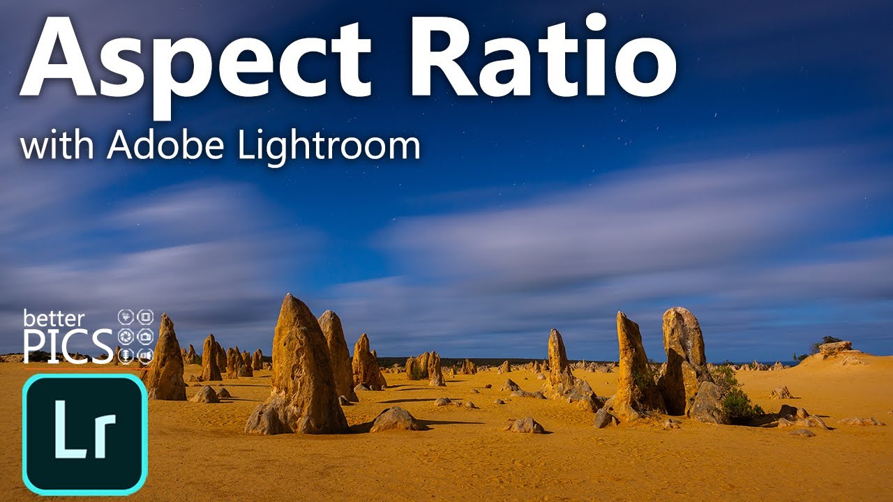 Change the Aspect Ratio of your images with Adobe Lightroom