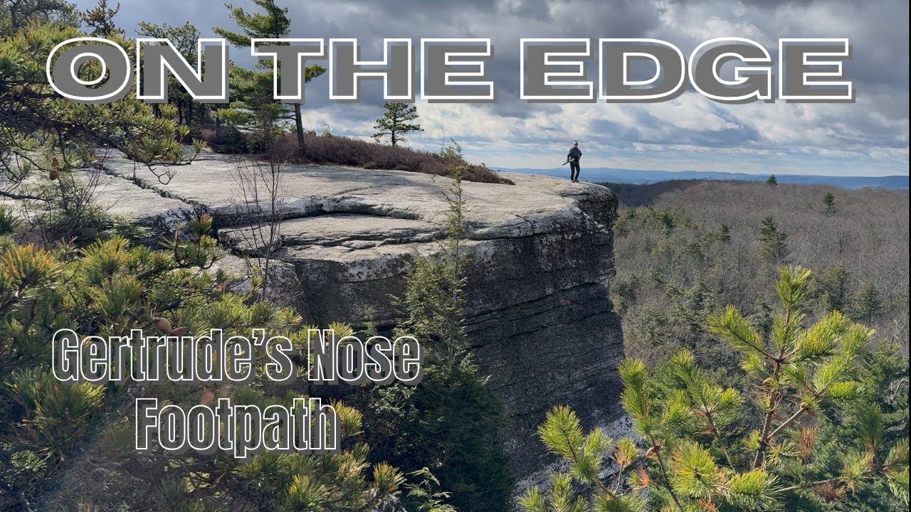 Насколько близко к краю вы бы рискнули подойти? Тропа «Нос Гертруды» в заповеднике штата Минневас...
