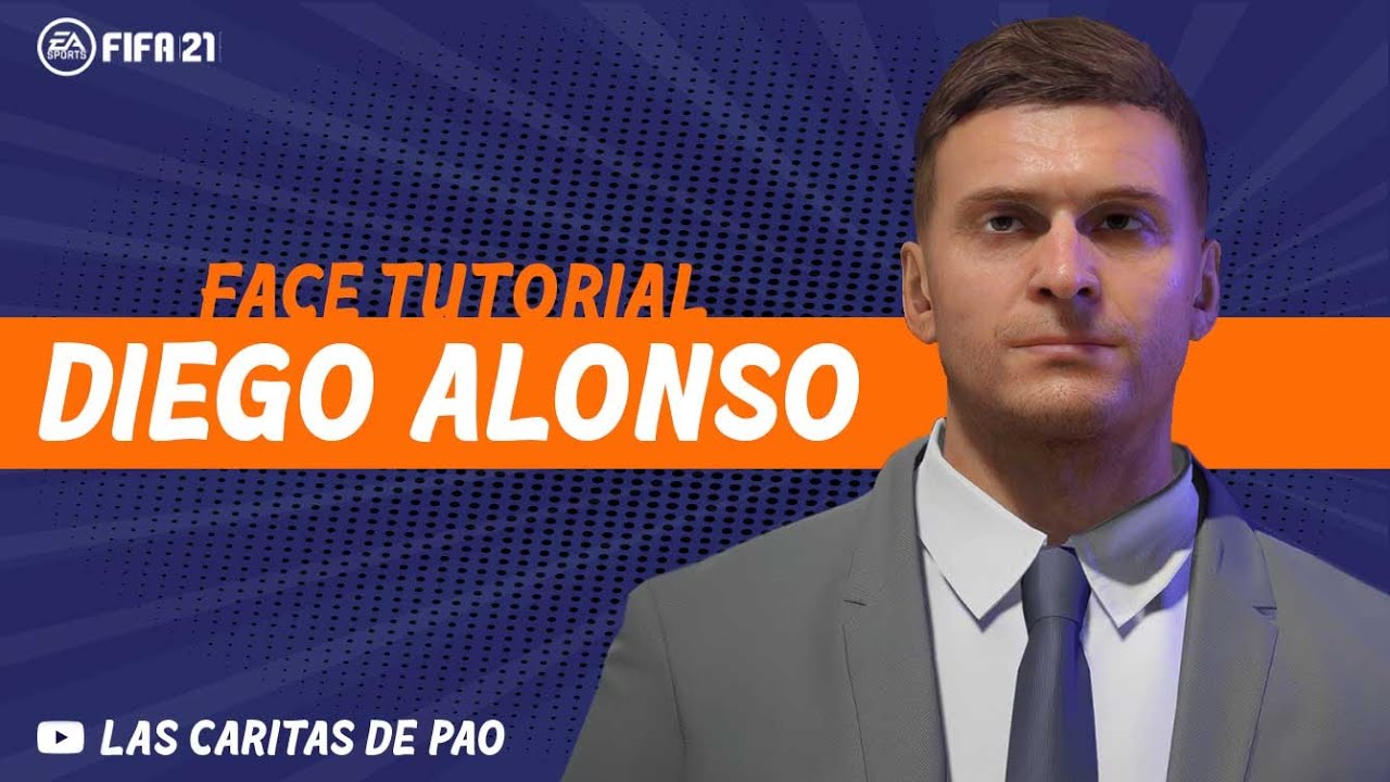 How To Make Diego Alonso Face Fifa 21 Lookalike Career Mode Dt Manager Inter Miami Cf Youtube