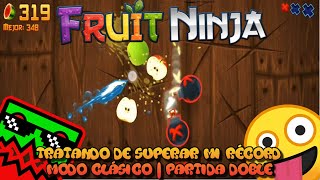 Fruit Ninja | Classic mode: Trying to beat my record screenshot 3