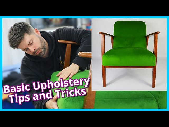 Art of Upholstery and Interior Design: Upholstery Basic Tools See more