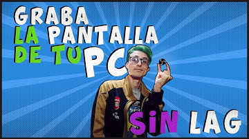 Como grabar la pantalla de mi PC con OBS sin LAG| Clases Virtuales😱