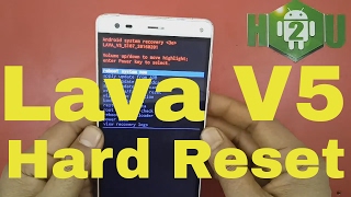 LAVA V5 Hard Reset With Pin or Pattern Unlock [Hindi]