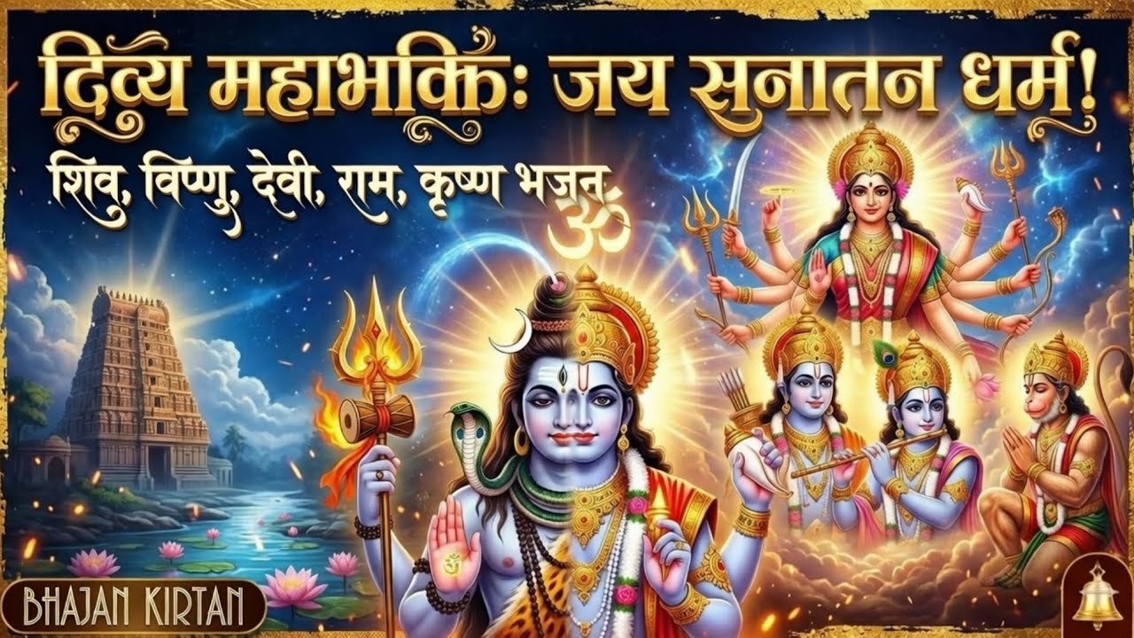 Divya Mahabhakti: Jay Sanatan Dharm Bhajan 🔱