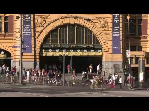 Flinders Street Station Upgrade - Beginning of Works