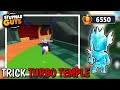 Trik OP Peta Baru Turbo Temple😳 | Memenangkan 6550 CROWN | Stumble Guys