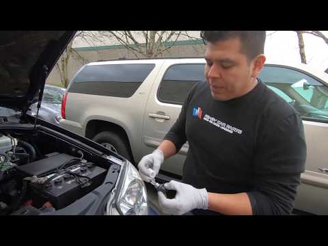 How to REPLACE/CHANGE Headlight Bulb Toyota 4Runner