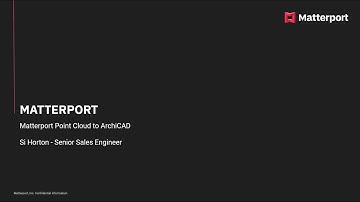 Matterport Point Cloud to ArchiCAD Workflow