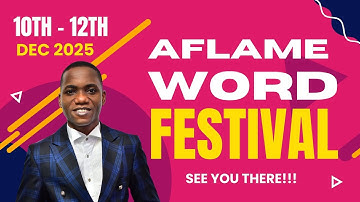 Aflame word Festival
