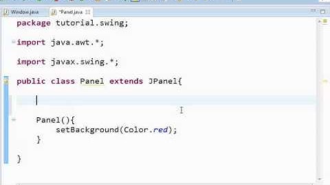 Java Swing Programming Tutorial 3 - JPanel & JButtons