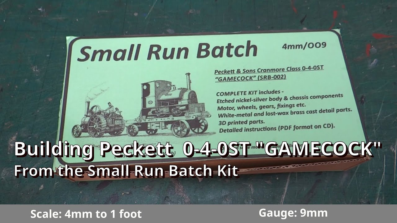Building Pecket 0-4-0ST 