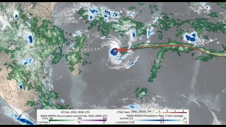 NASA Tracks Freddy, Longest-lived Tropical Cyclone on Record