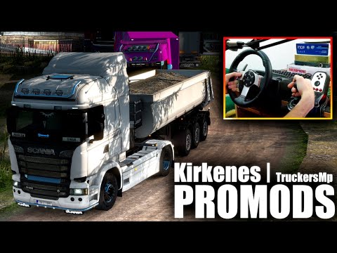 SİNİRDEN KAFAYI YEDİM | KİRKENES MADEN YOLU | Ets 2 - Promods - TruckersMp | Logitech (G27)