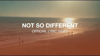 Video thumbnail of ""Not So Different" Official Lyric Video - Brian Reith"