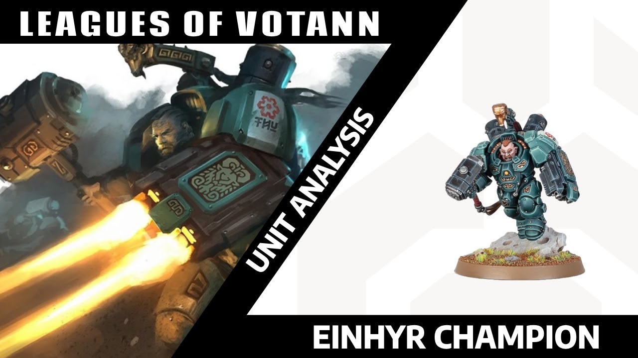 Warhammer 40k Einhyr Champion Leghe Di Votann Nuovo In Scatola