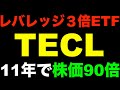 【米国株ETF】ITセクター3倍！TECLの驚異の破壊力とは？