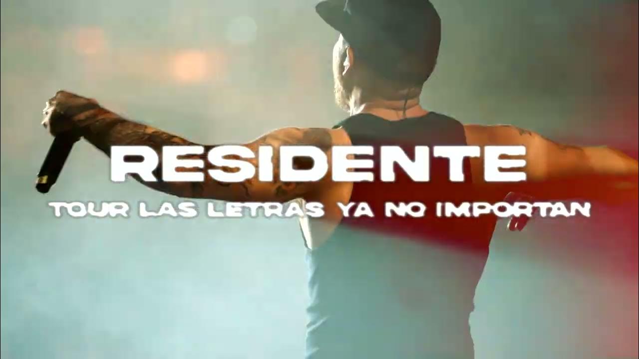 RESIDENTE/ Tour las Letras ya no importan 2025 Cali YouTube