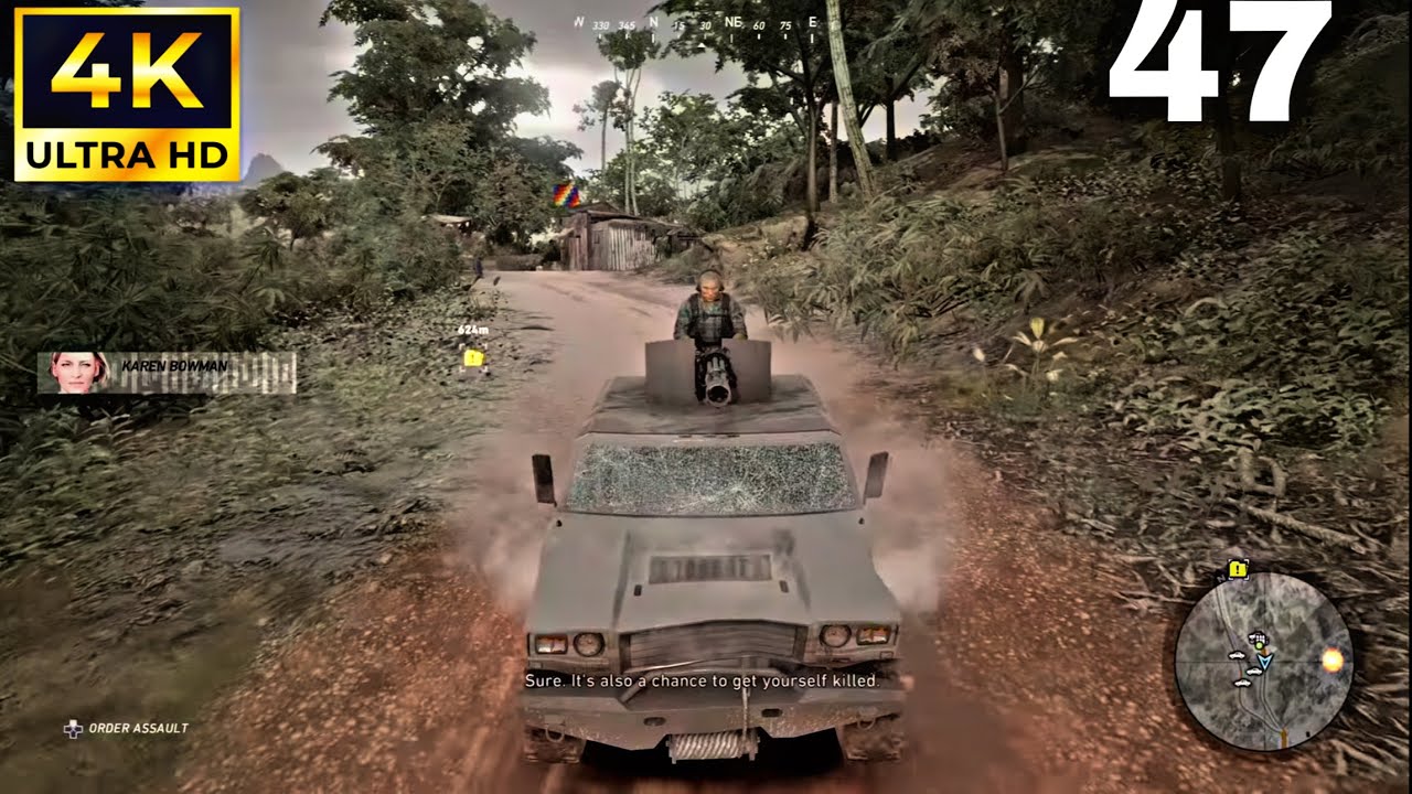 Ghost Recon Wildlands: Best Mission….Great Army Squad ( Target Locked ) 4k 60fps HDR10 