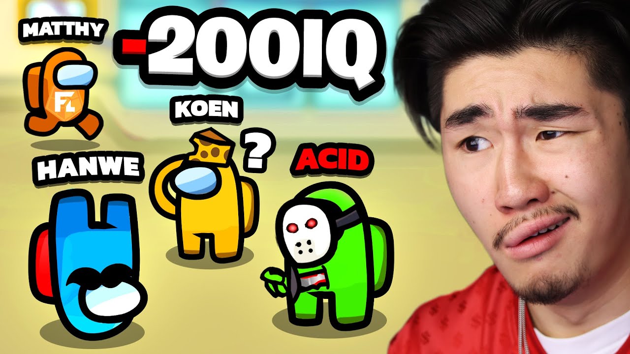 AMONG US MAAR IEDEREEN HEEFT -200 IQ...