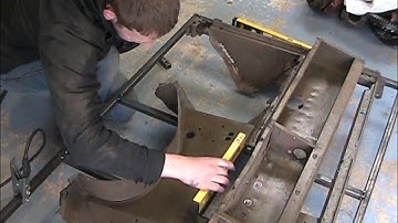 Land Rover Series 1 Rebuild Episode one - Bulkhead Repairs